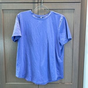 Lululemon purple exercise top